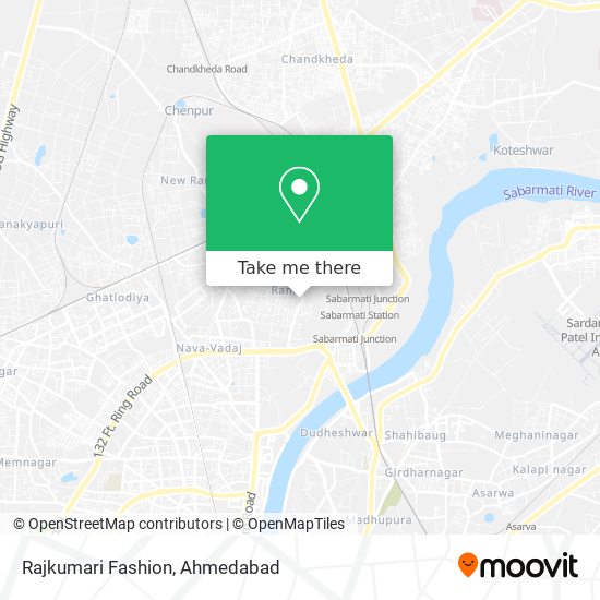 Rajkumari Fashion map