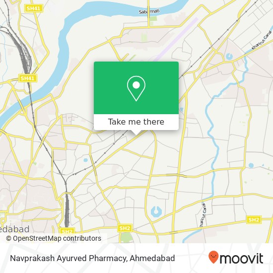 Navprakash Ayurved Pharmacy map