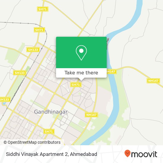 Siddhi Vinayak Apartment 2 map