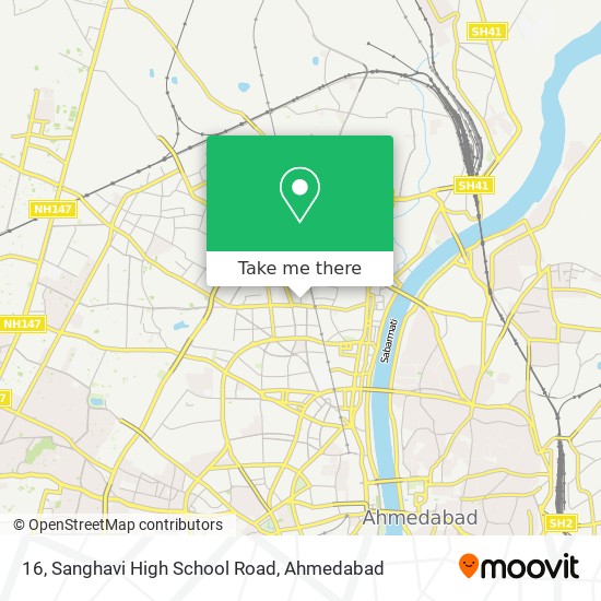 16, Sanghavi High School Road map