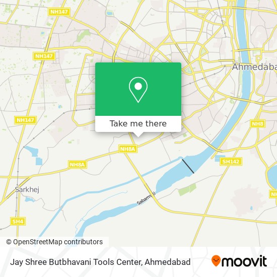 Jay Shree Butbhavani Tools Center map