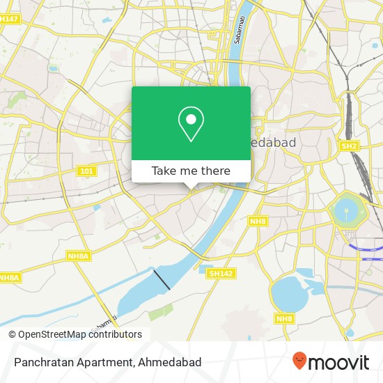 Panchratan Apartment map