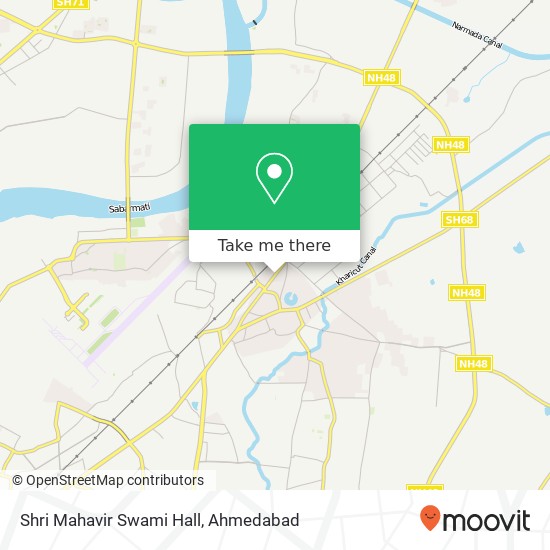 Shri Mahavir Swami Hall map