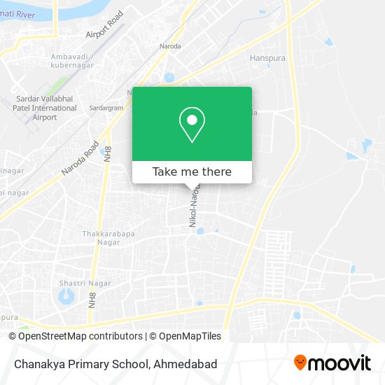 Chanakya Primary School map