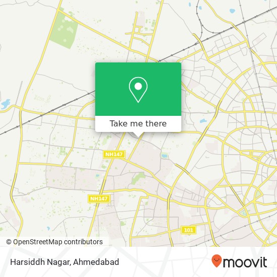 Harsiddh Nagar map