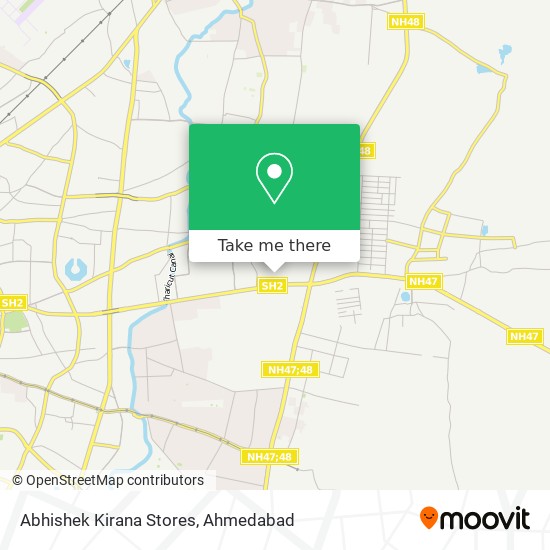 Abhishek Kirana Stores map