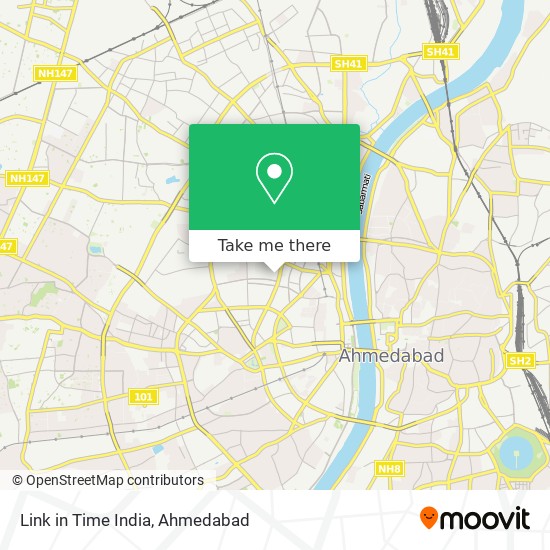 Link in Time India map