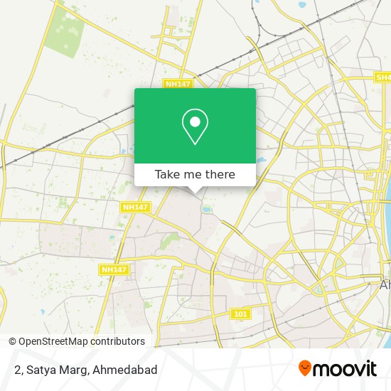 2, Satya Marg map