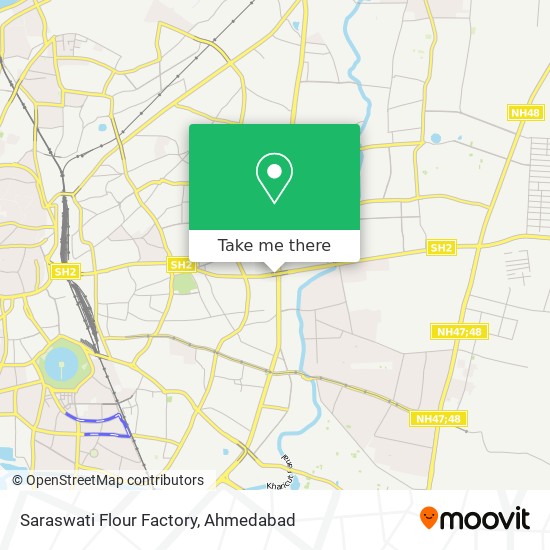 Saraswati Flour Factory map