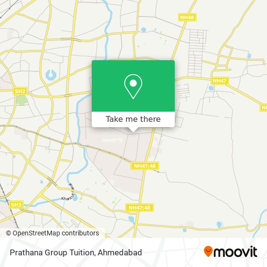 Prathana Group Tuition map