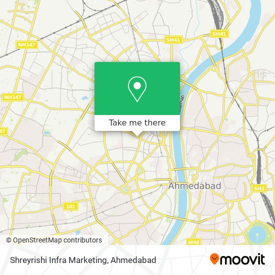 Shreyrishi Infra Marketing map