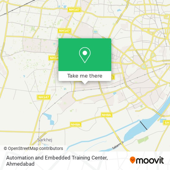 Automation and Embedded Training Center map
