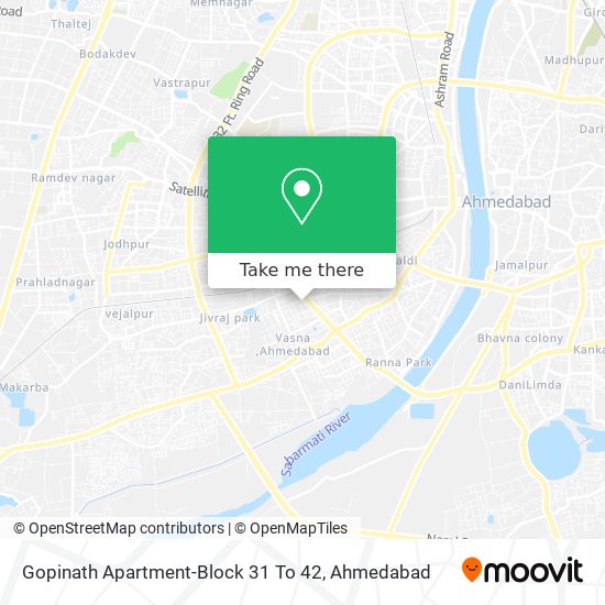 Gopinath Apartment-Block 31 To 42 map