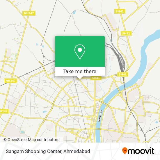 Sangam Shopping Center map