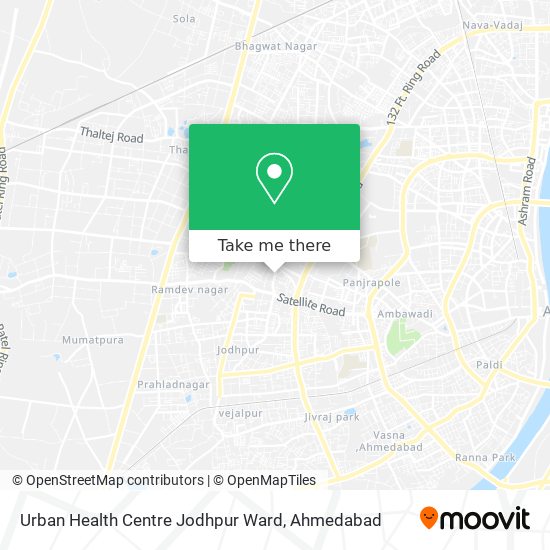 Urban Health Centre Jodhpur Ward map