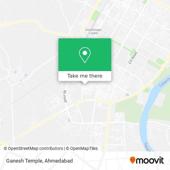 Ganesh Temple map