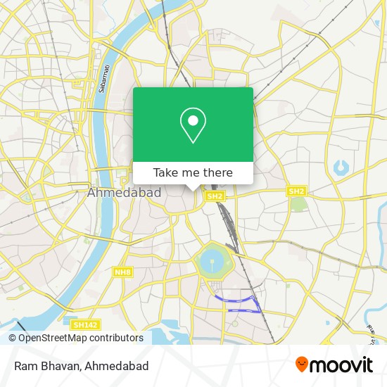 Ram Bhavan map