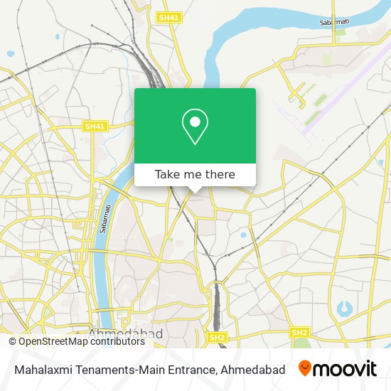 Mahalaxmi Tenaments-Main Entrance map