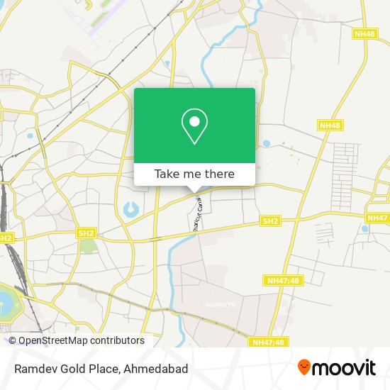 Ramdev Gold Place map