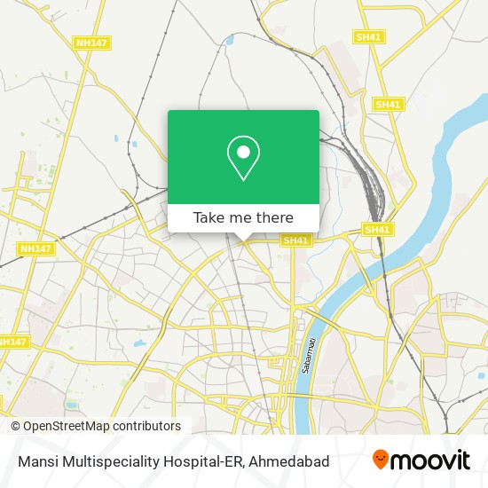 Mansi Multispeciality Hospital-ER map