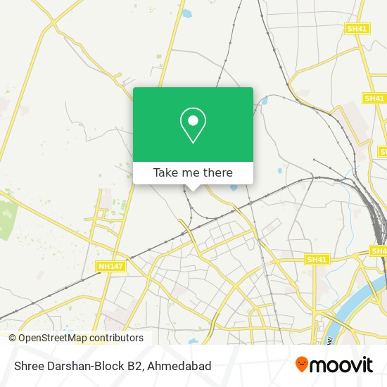Shree Darshan-Block B2 map