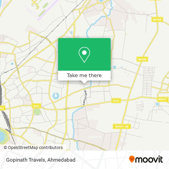 Gopinath Travels map