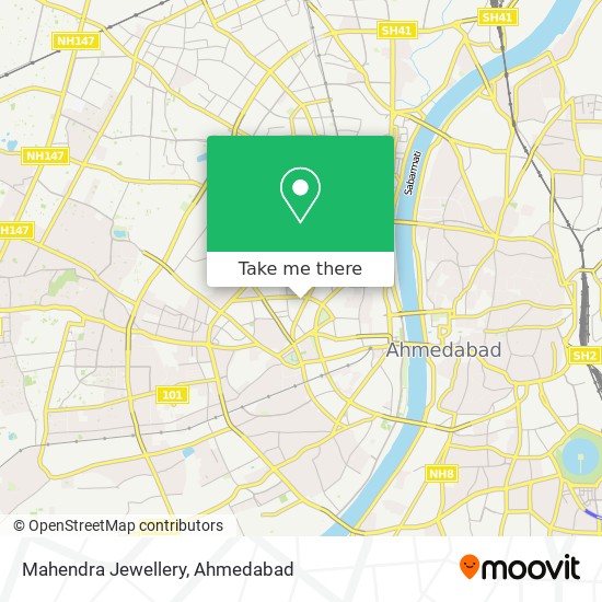 Mahendra Jewellery map