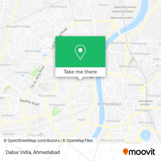 Dabur India map