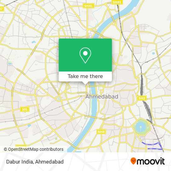 Dabur India map