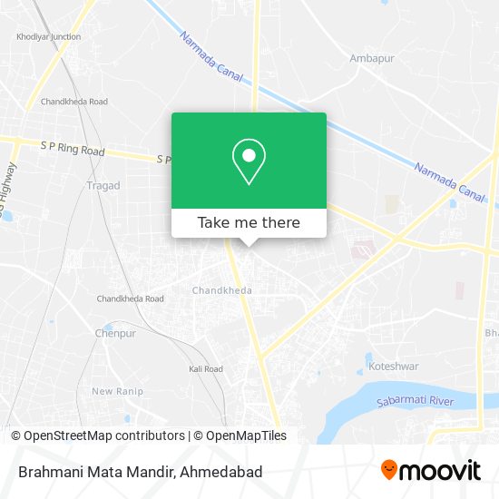 Brahmani Mata Mandir map