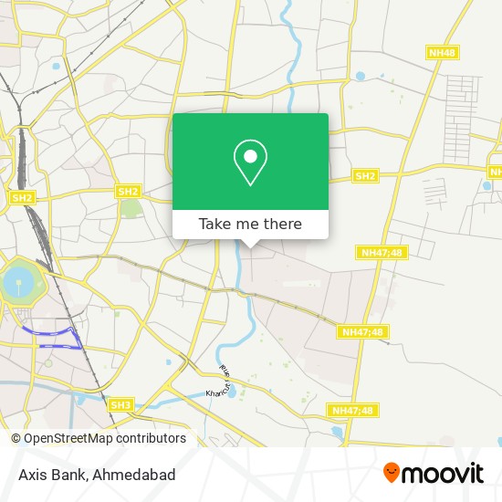 Axis Bank map