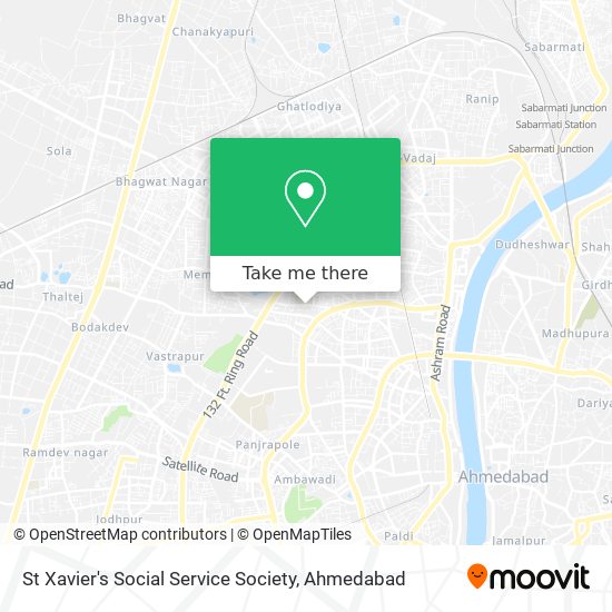 St Xavier's Social Service Society map
