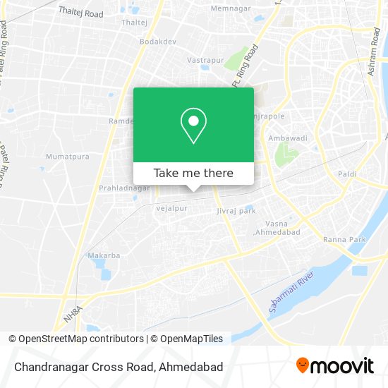 Chandranagar Cross Road map