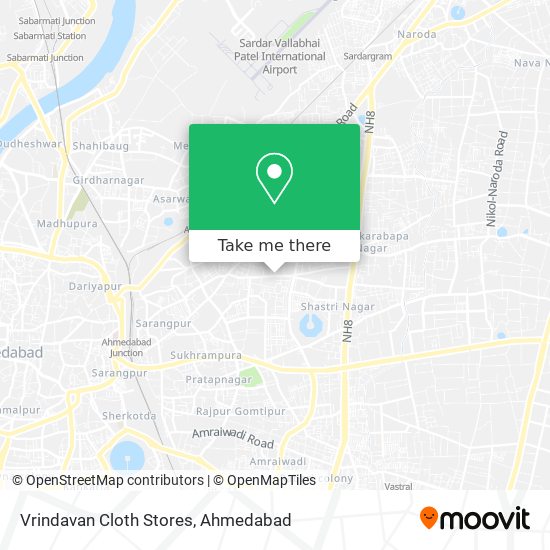 Vrindavan Cloth Stores map