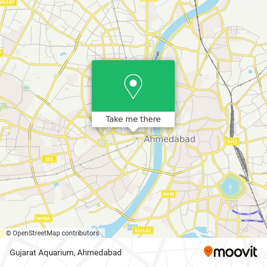 Gujarat Aquarium map