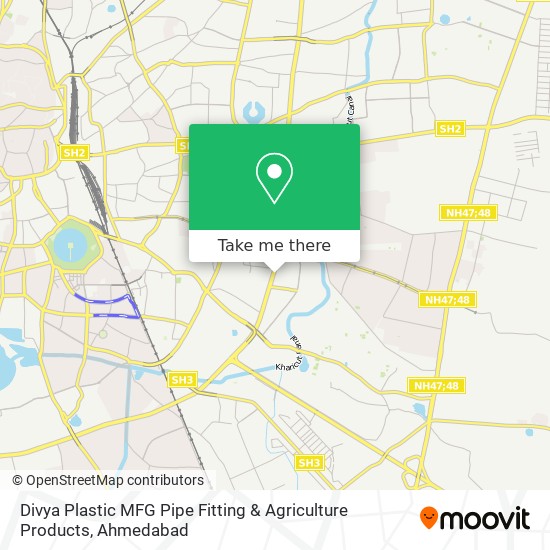 Divya Plastic MFG Pipe Fitting & Agriculture Products map