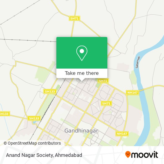 Anand Nagar Society map