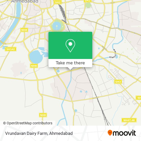 Vrundavan Dairy Farm map