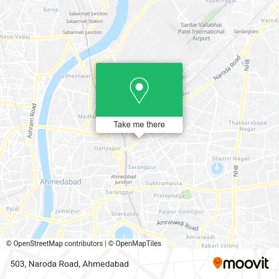 503, Naroda Road map