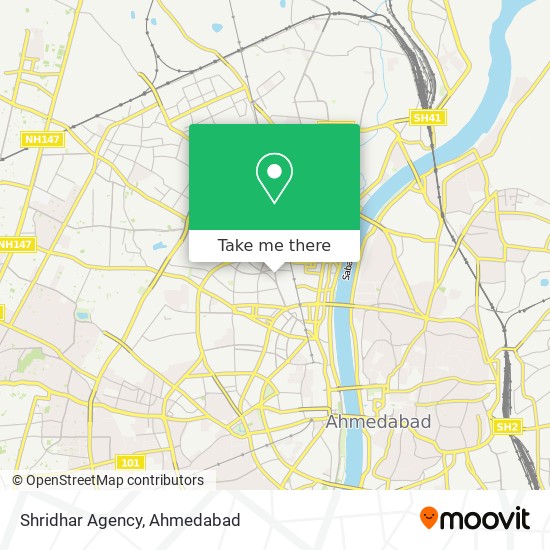 Shridhar Agency map