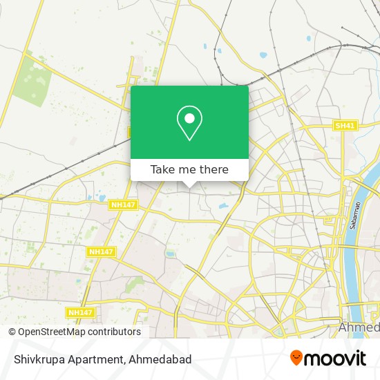 Shivkrupa Apartment map