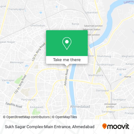 Sukh Sagar Complex-Main Entrance map