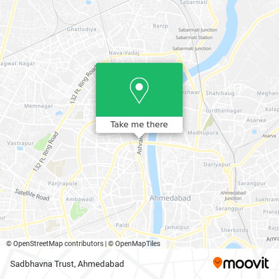 Sadbhavna Trust map