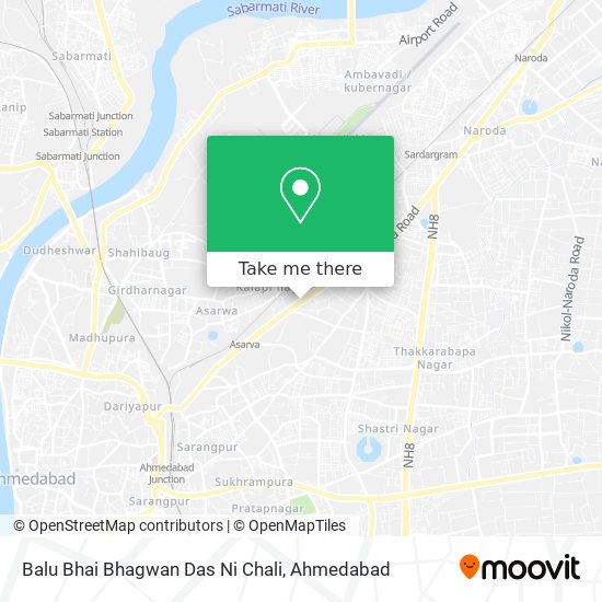 Balu Bhai Bhagwan Das Ni Chali map