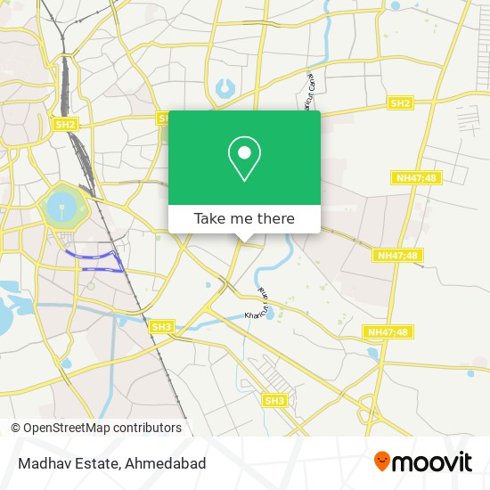 Madhav Estate map