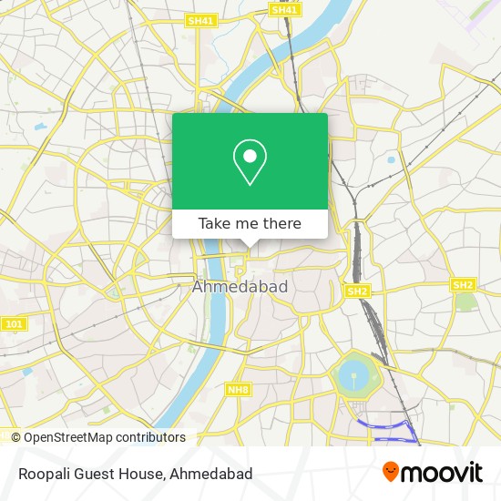 Roopali Guest House map