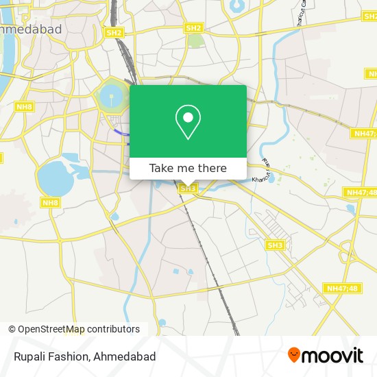 Rupali Fashion map