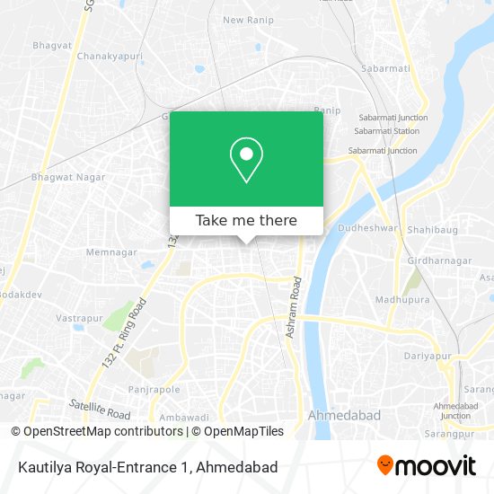 Kautilya Royal-Entrance 1 map