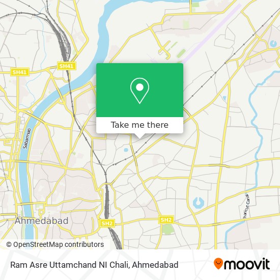 Ram Asre Uttamchand NI Chali map