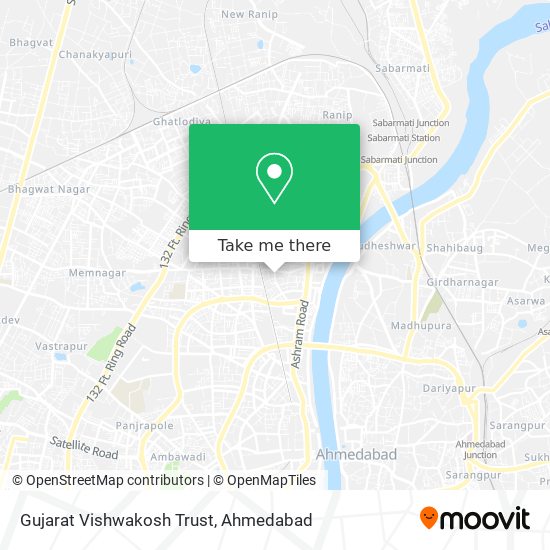 Gujarat Vishwakosh Trust map